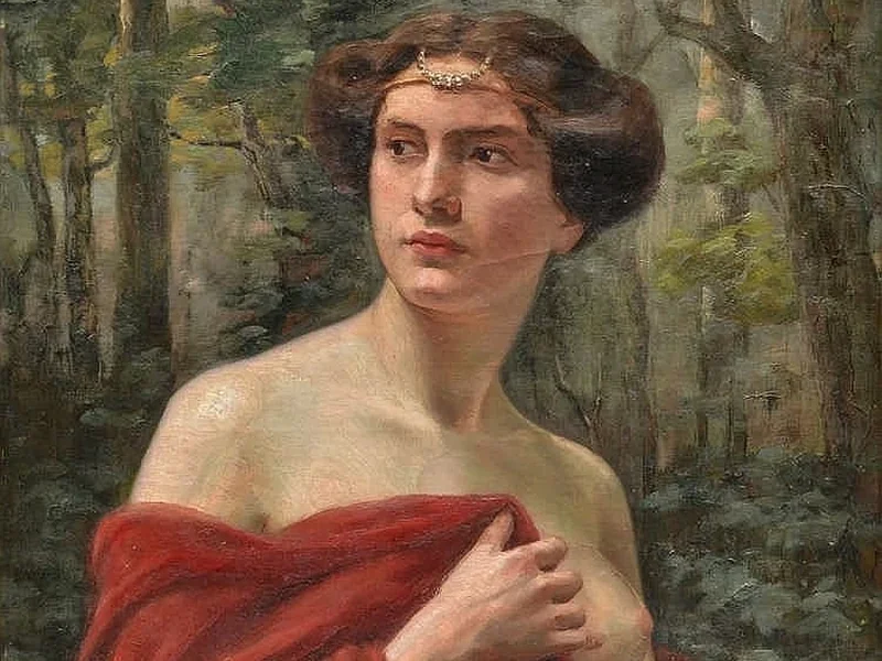 1871-Louise Dael-matheson - Affascinante ninfa